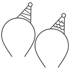 Party Hat Headbands