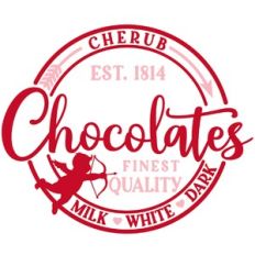 Cherub Chocolates Sign