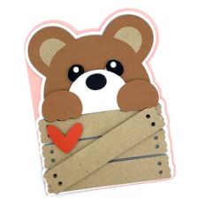 bear in the box card
