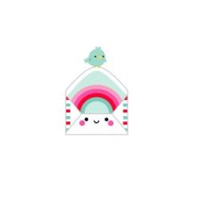 Rainbow Envelope - Lots of Love