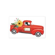 Red Sunflower Truck