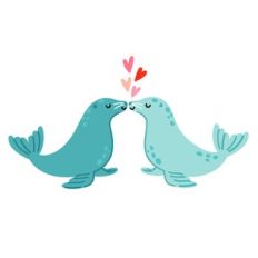 Valentine's Day Seals