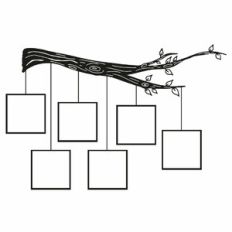 Family Tree Branch - Square - 6 People