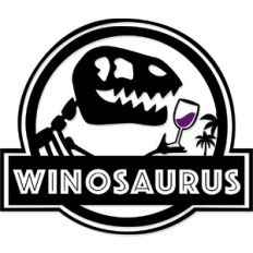 Winosaurus Dinosaur Logo