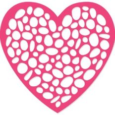 Pebble Pattern Valentine