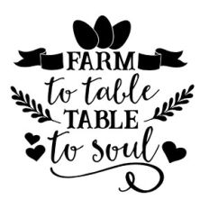 Farm to table Table to Farm