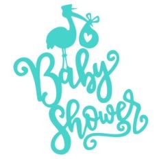 Baby Shower Stork