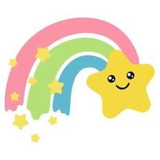 Shooting Star Rainbow
