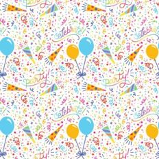Birthday Bash Party Pattern