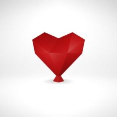Heart Cake Topper