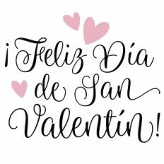 Feliz Dia de San Valentin!