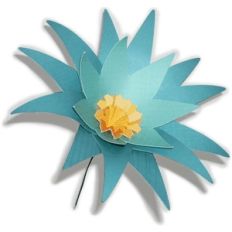 3D spiky flower