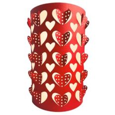 3D Little Dotty Hearts Lantern