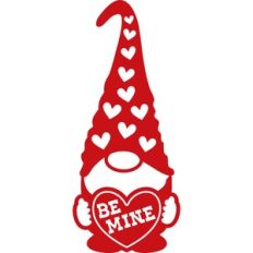 gnome be mine and hearts