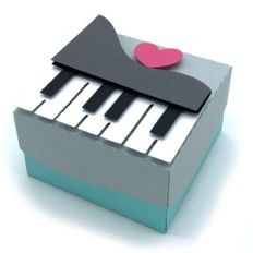 mini piano box