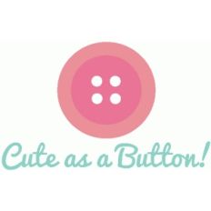 cute as a button