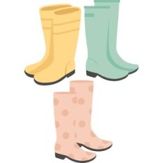 rain boots