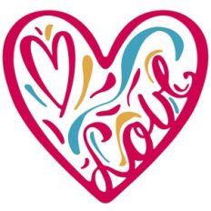 love heart design