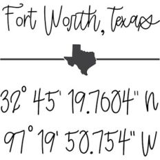 Fort Worth Texas Coordinates