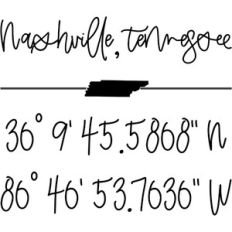 Nashville Tennessee Coordinates