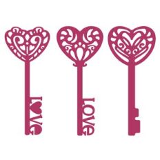 heart keys
