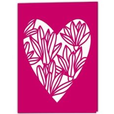 Magnolia Heart Card