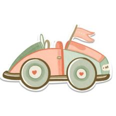 Sports Car Romantic sticker