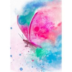 Watercolor Butterfly Card greeting card