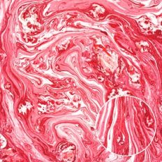 Marbled Red, Pink and White Background Pattern