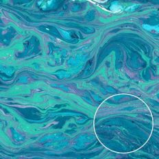 Marbled Teal, Blue, Green and Purple Background Pattern