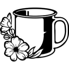 Floral Camping Mug
