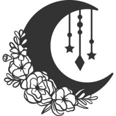 Floral Moon