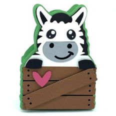 zebra in the box
