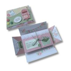 Accordion Mini Album rectangle box