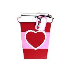 Scalloped Heart Mug and Sleeve A2  Card