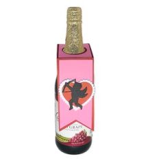 Cupid Valentine Bottle Label Tag