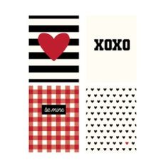 fj valentine journaling cards