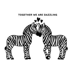 Zebra Valentines