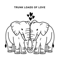 Elephant Valentines