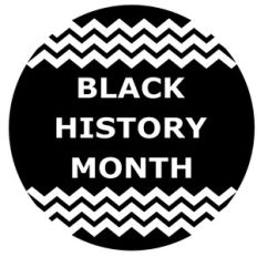 BLACK HISTORY MONTH DOOR HANGER