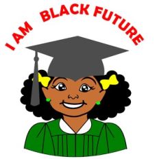 I AM BLACK HISTORY AFRO PUFFS GIRL