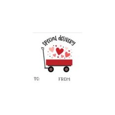 To From Wagon Tag