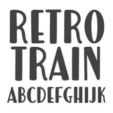 BFC Retro Train Stylish Font
