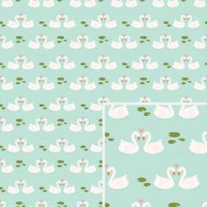 Swan Love Pattern