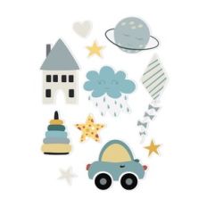 Baby boy - die-cut  stickers
