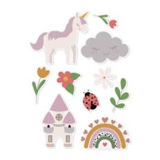 Baby girl - die-cut stickers