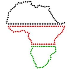 RHINESTONE AFRICA BLACK HISTORY MONTH
