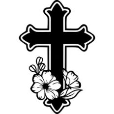 Floral Cross