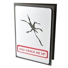 You Crack Me Up Stencil Card