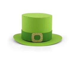 3D Leprechaun Hat Box